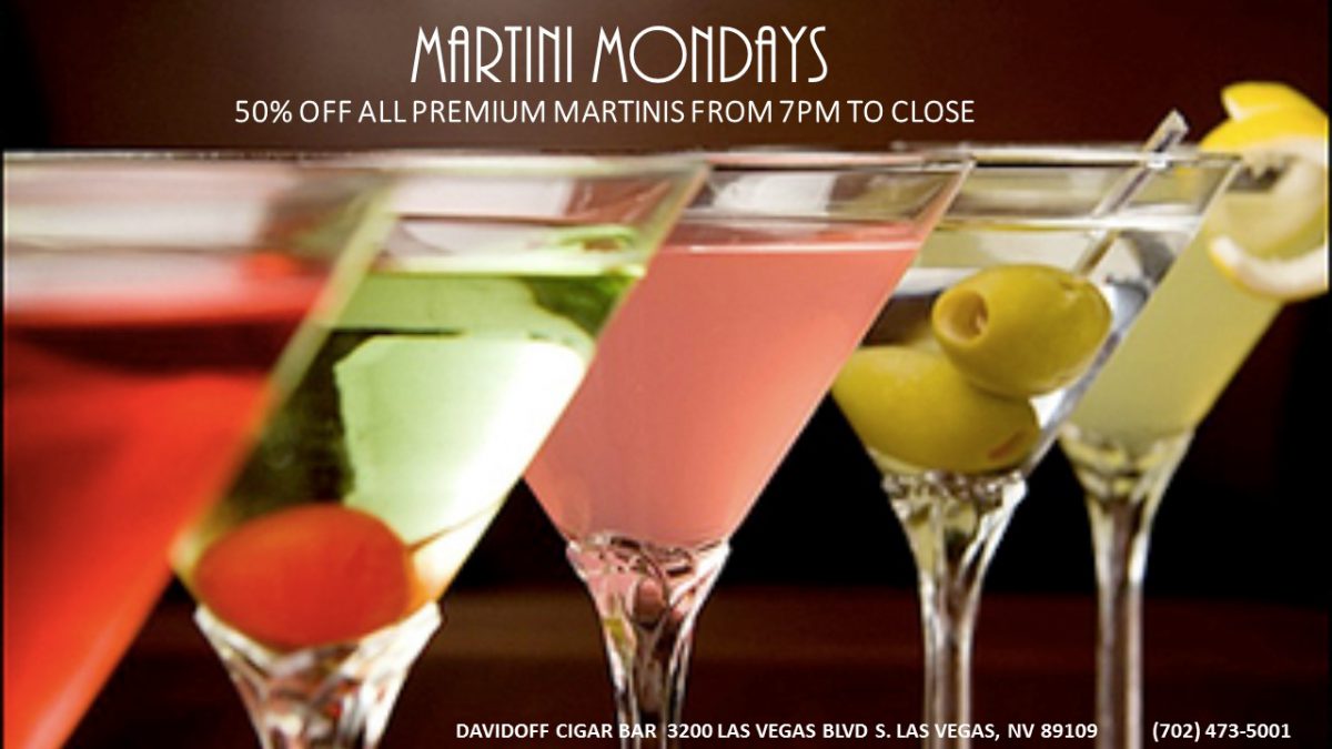 Martini Mondays newest Davidoff of Geneva